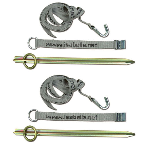 2x Isabella stormband met haring