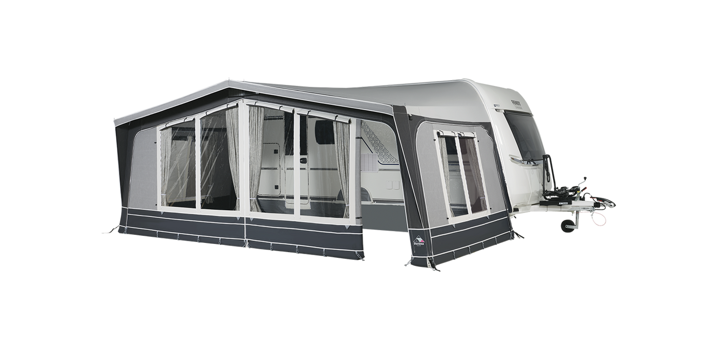 Dorema Diamond XL270 Deluxe - maat 19 - 
          Antraciet/Grijs