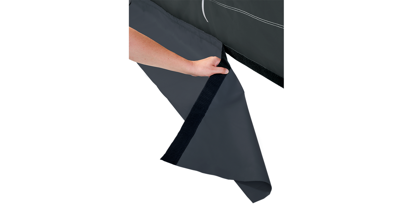 Dorema Diamond XL300 Deluxe - maat 10 - 
          Antraciet/Grijs