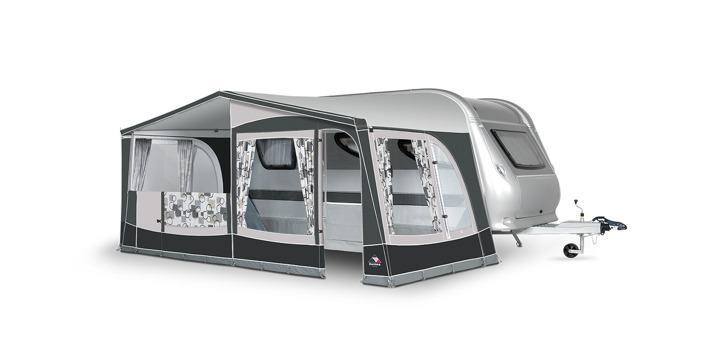 Dorema Multi Nova Excellent - maat 11 - Antraciet - Aluminium frame