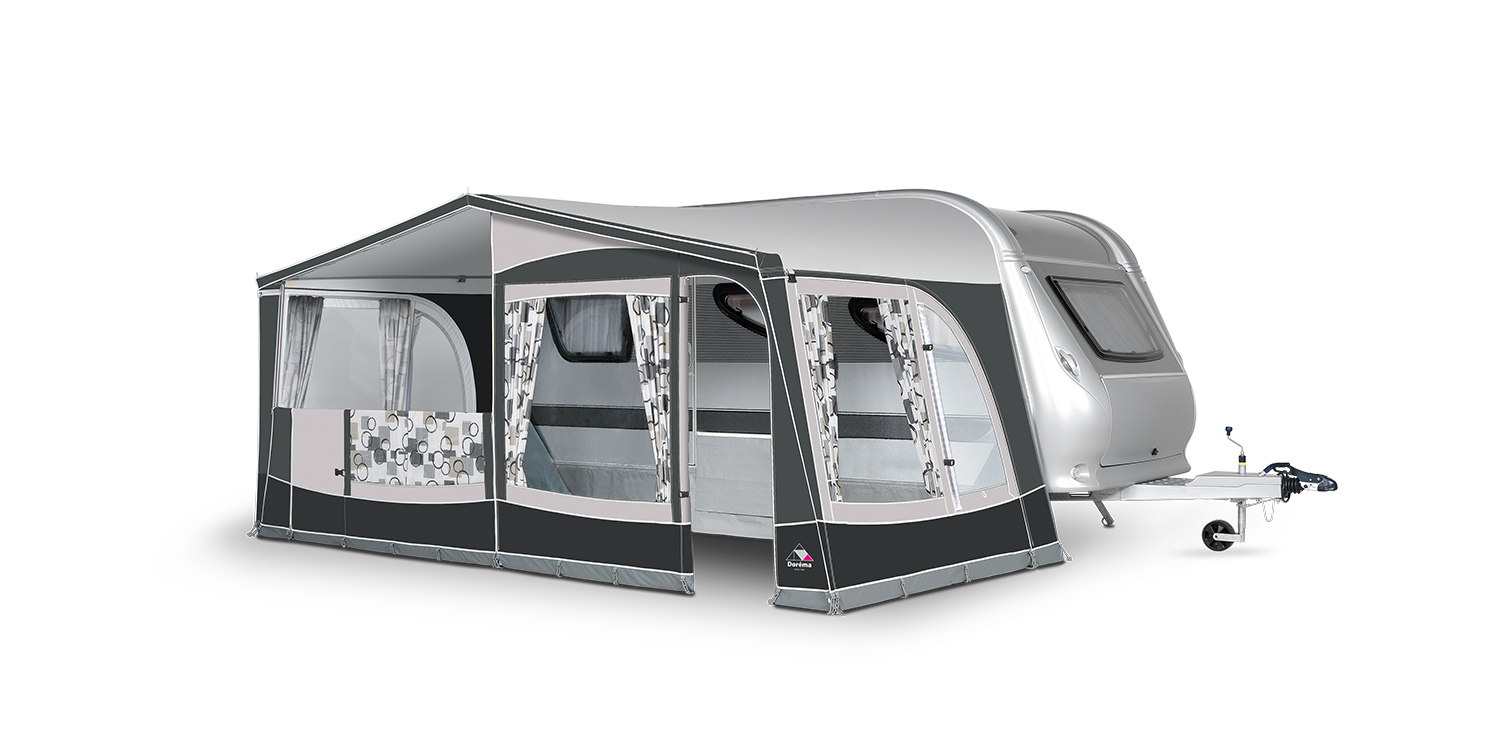 Dorema Multi Nova Excellent - maat 11 - Antraciet - Aluminium frame